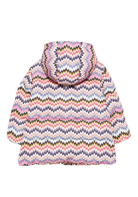 Piumino con cappuccio MISSONI KIDS | MX2A10 N0366528MC
